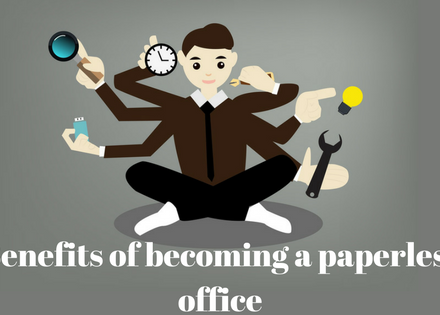 Benefits of becoming a paperless office